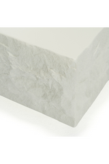 Square Fiberglass Coffee Table | OROA Modern Quarry | Oroa.com
