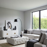 Square Fiberglass Coffee Table | OROA Modern Quarry | Oroa.com