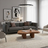 Burl Wood Freeform Coffee Table | OROA Modern Weskan | Oroa.com