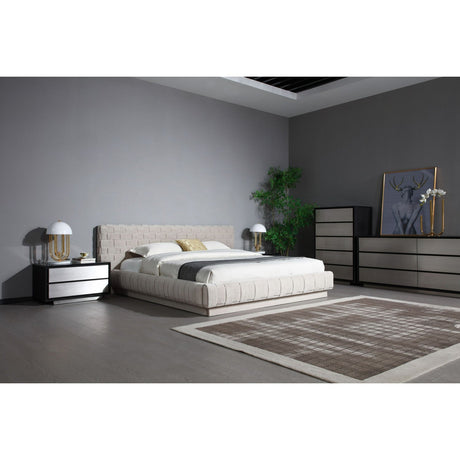 6-Drawer Aluminum Dresser | OROA Modern Concord
