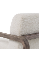 Gray Wood Framed Accent Chair | OROA Modern Wilber | Oroa.com