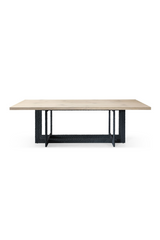 Natural Oak Veneer Dining Table | OROA Modern T8963 | Oroa.com