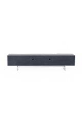 Black Ash 4-Door TV Stand | OROA Modern Cirque | Oroa.com