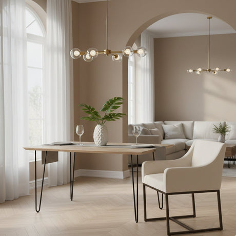 Sloped-Arm Dining Chair | OROA Modern Elijah