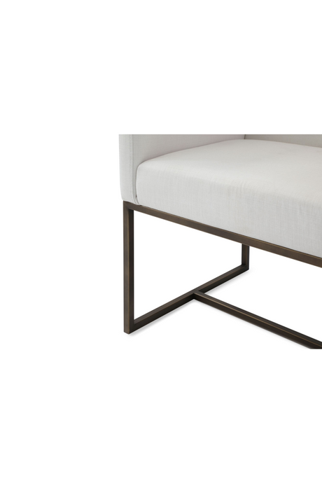 Square Tuxedo Arm Dining Chair | OROA Modern Marty
