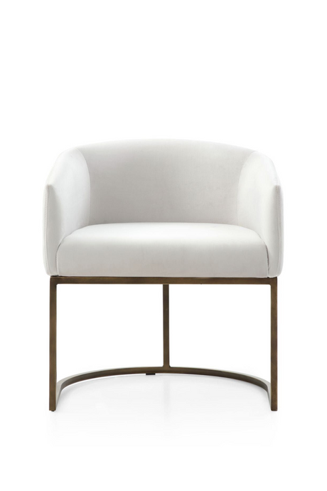 Cantilevered Curved-Back Dining Chair | OROA Modern Elisa | Oroa.com