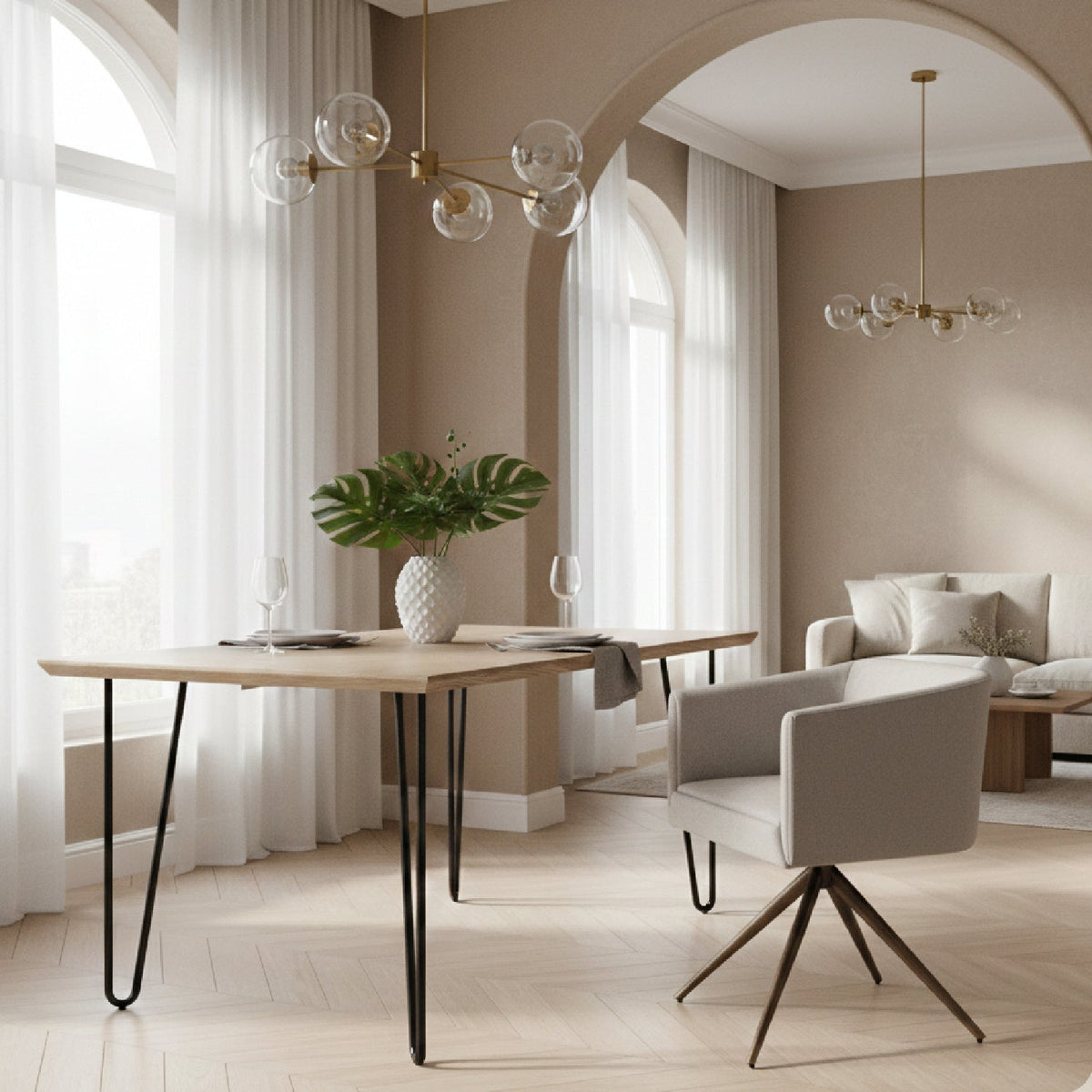 Spider Leg Dining Chair | OROA Modern Riaglow