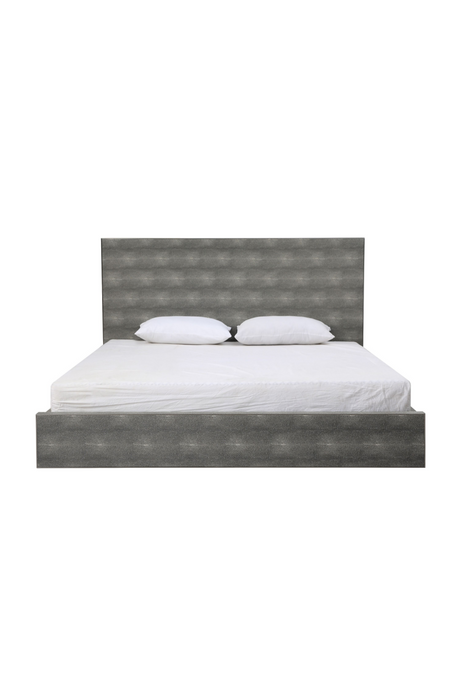 Dark Shagreen Bed | OROA Modern Dynasty | Oroa.com
