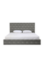 Dark Shagreen Bed | OROA Modern Dynasty | Oroa.com