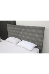 Dark Shagreen Bed | OROA Modern Dynasty | Oroa.com