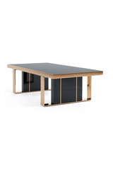 Black Glass Coffee Table | OROA Modern Cartier | Oroa.com