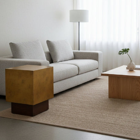 Antique Copper End Table | OROA Modern Derek