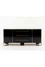 Black Gloss Sideboard | OROA Modern Cartier | Oroa.com