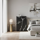 Matte Brown 5-Drawer Chest | OROA Modern Aspen | Oroa.com