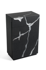 Matte Brown 5-Drawer Chest | OROA Modern Aspen | Oroa.com