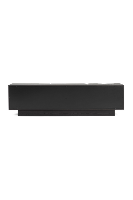 Matte Brown 4-Door TV Stand | OROA Modern Aspen | Oroa.com