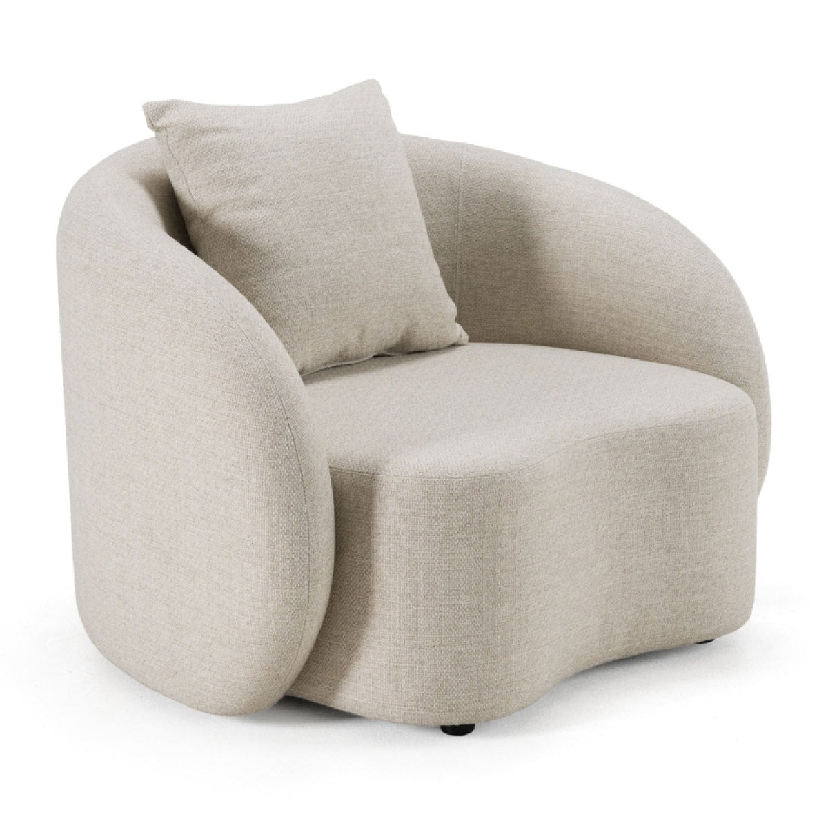 Beige Outdoor Lounge Chair | OROA Modern Tabarca