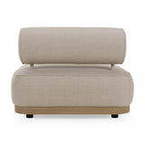 Gray Fabric 5-Piece Outdoor Sofa Set | OROA Modern Alicante