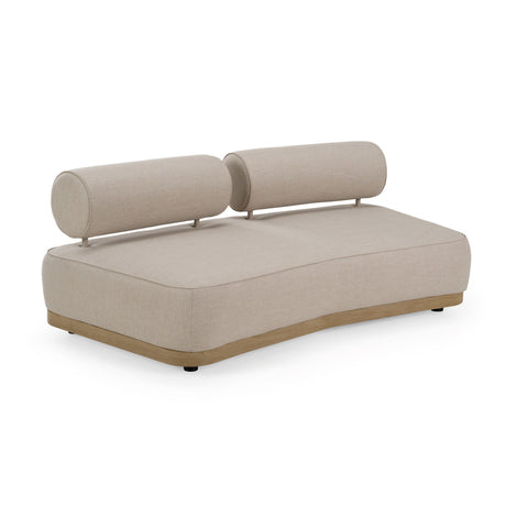 Gray Fabric 5-Piece Outdoor Sofa Set | OROA Modern Alicante
