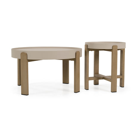 Gray Fabric 5-Piece Outdoor Sofa Set | OROA Modern Alicante