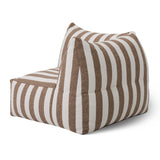 Brown Stripes 8-Piece Outdoor Sofa | Oroa Modern Lanuza | Oroa.com