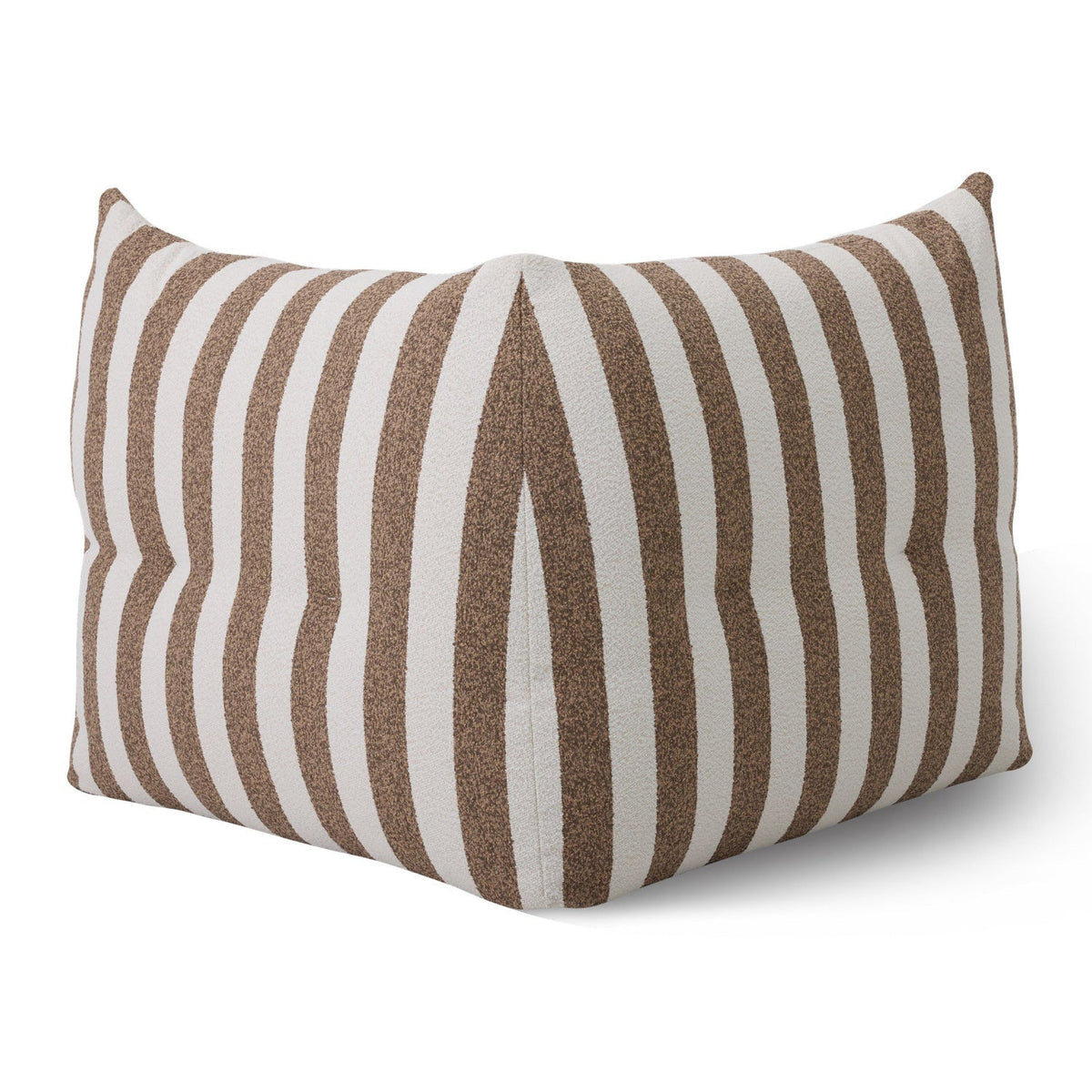 Brown Stripes 8-Piece Outdoor Sofa | Oroa Modern Lanuza | Oroa.com