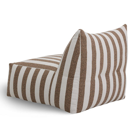 Brown Stripes 8-Piece Outdoor Sofa | Oroa Modern Lanuza | Oroa.com