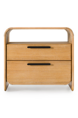 Natural Acacia Nightstand | OROA Modern Dresden | Oroa.com