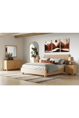 Fluted Oak 6-Drawer Dresser | OROA Modern Winters | Oroa.com