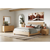 Fluted Oak 4-Drawer Chest | OROA Modern Winters | Oroa.com