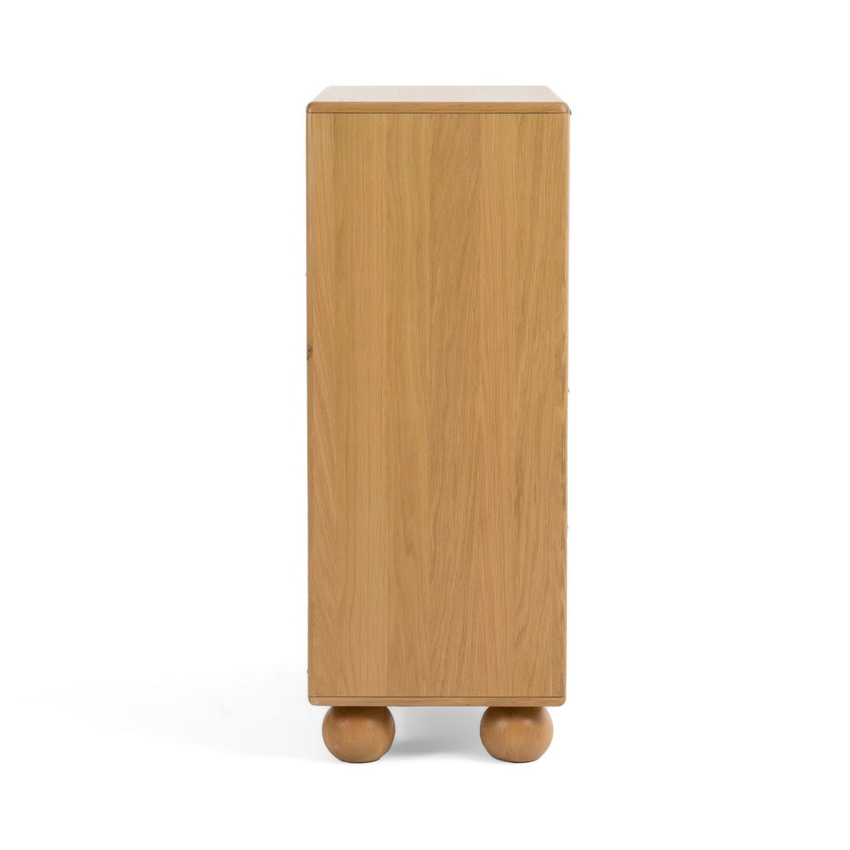 Fluted Oak 4-Drawer Chest | OROA Modern Winters | Oroa.com