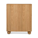 Fluted Oak 4-Drawer Chest | OROA Modern Winters | Oroa.com
