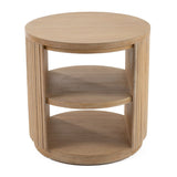 Natural Acacia End Table | OROA Modern Jacobson