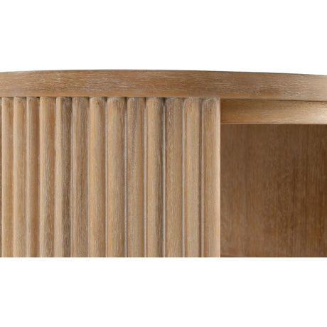 Natural Acacia End Table | OROA Modern Jacobson