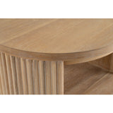 Natural Acacia End Table | OROA Modern Jacobson