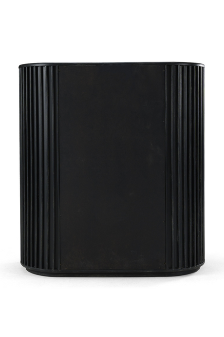 Black Acacia 4-Drawer Chest | OROA Modern Fields | Oroa.com