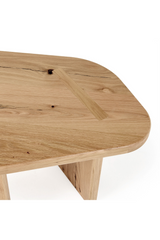 Natural Wood Coffee Table Set (2) | OROA Modern Jack | Oroa.com