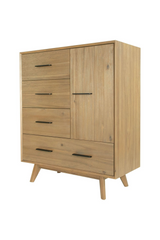 Blonde Acacia Chest | OROA Modern Claire | Oroa.com