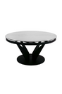 Black Ceramic Extendable Dining Table | OROA Modern Alberta | Oroa.com