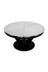 Black Ceramic Extendable Dining Table | OROA Modern Alberta | Oroa.com