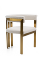 Beige Sherpa Dining Chair | OROA Modern Pontiac | Oroa.com