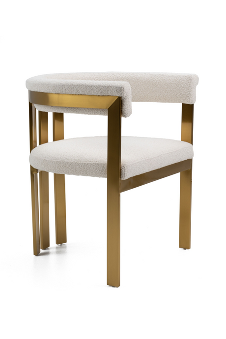 Beige Sherpa Dining Chair | OROA Modern Pontiac | Oroa.com