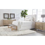 White Upholstered Bed | Living Essentials Balboa