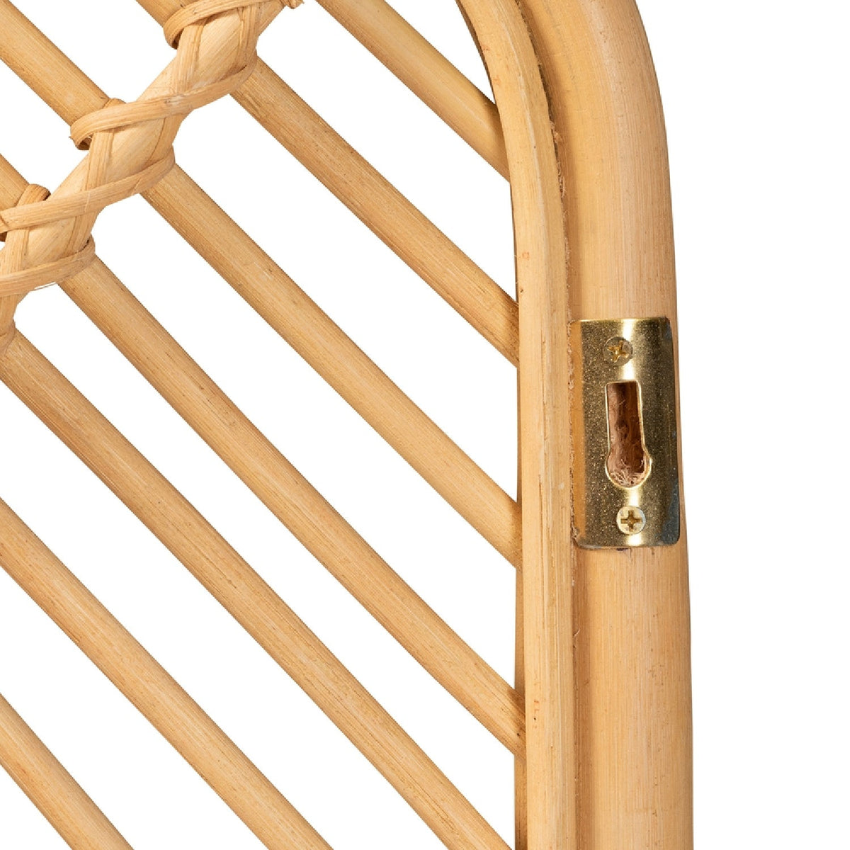 Modern European furniture - Natural Rattan Queen Size Headboard - www.oroa.com