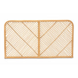 Modern European furniture - Natural Rattan Queen Size Headboard - www.oroa.com
