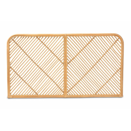 Modern European furniture - Natural Rattan Queen Size Headboard - www.oroa.com
