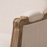 Modern European furniture - Wood Traditional French Accent Chair  - www.oroa.com