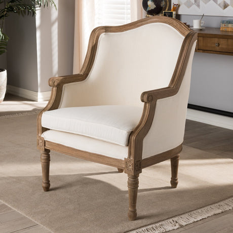 Modern European furniture - Traditional French Accent Chair - www.oroa.com