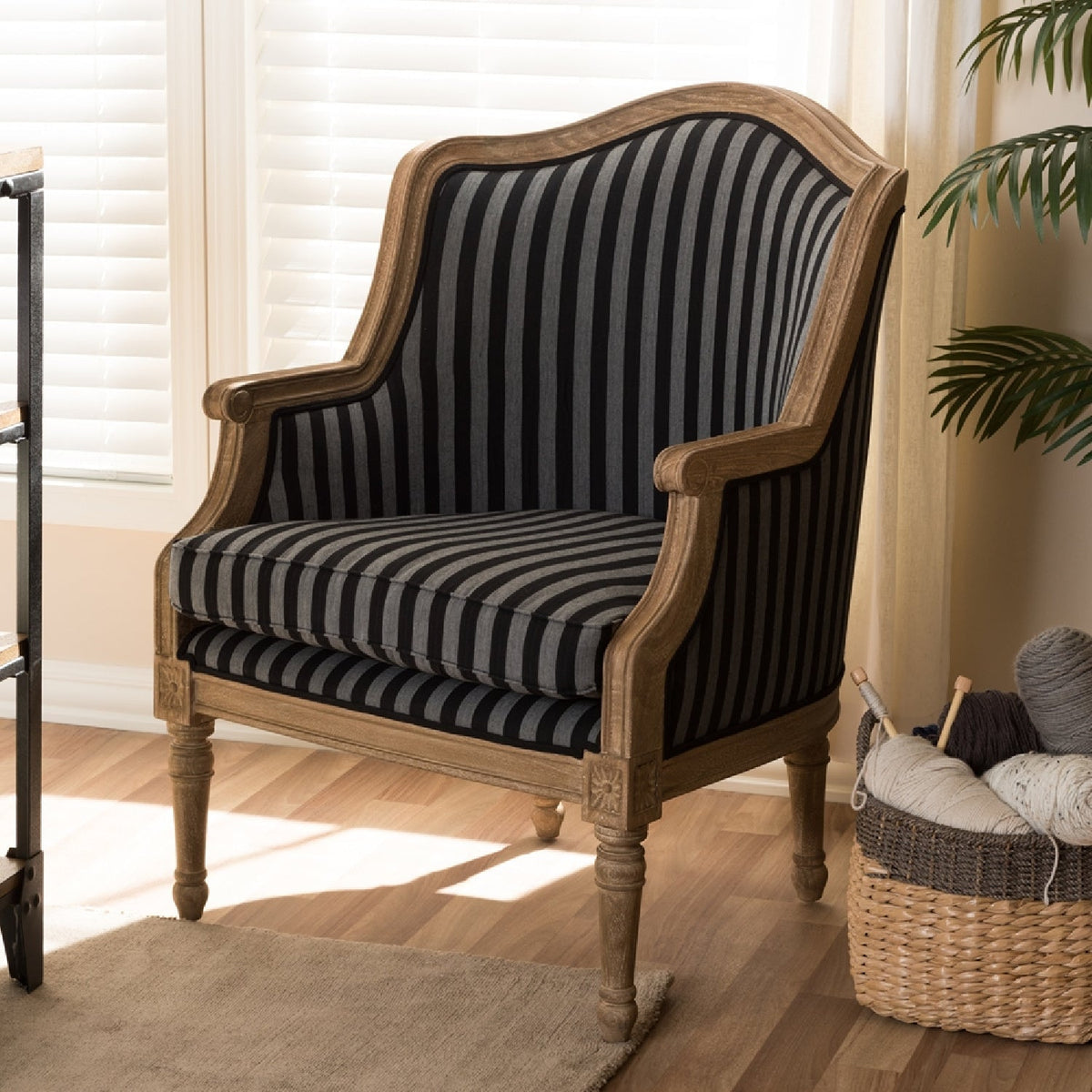 Modern European furniture - Gray Left-Arm Chaise Lounge - www.oroa.com
