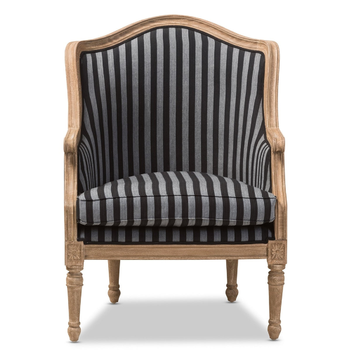 Modern European furniture - Gray Left-Arm Chaise Lounge - www.oroa.com